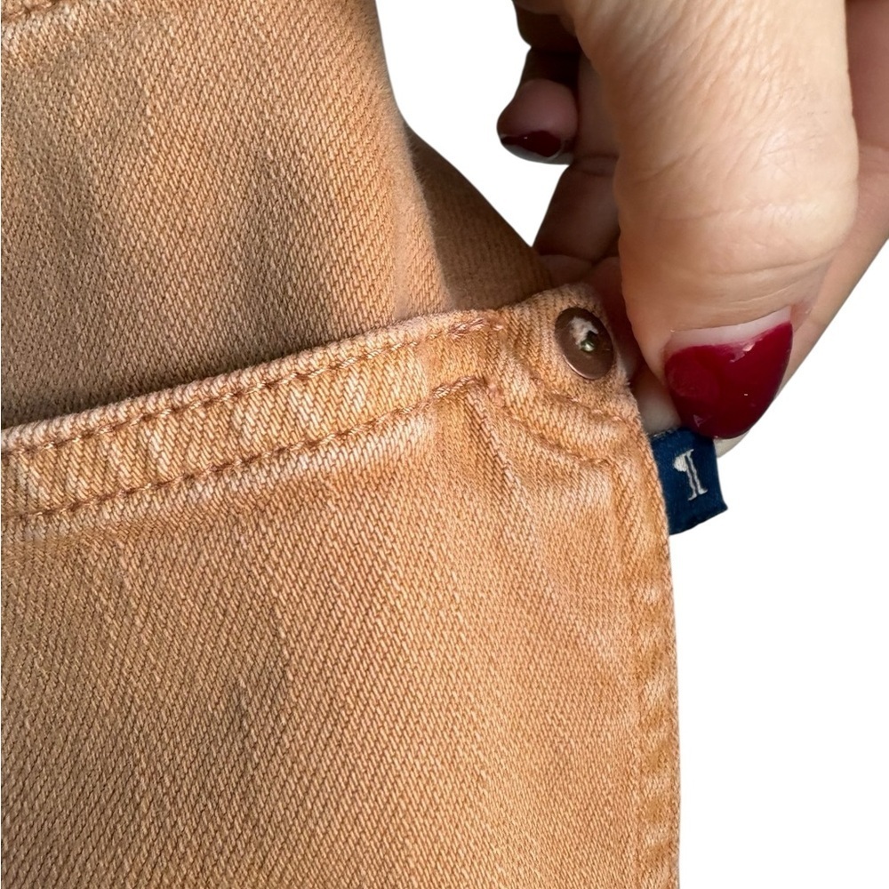 Anthropology Pilcro The Breaker Barrel Leg Jeans sz 29 copper shade preloved - Picture 9 of 14
